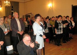 Standing ovation for concert performers. Fot. Zenobia Kulik.